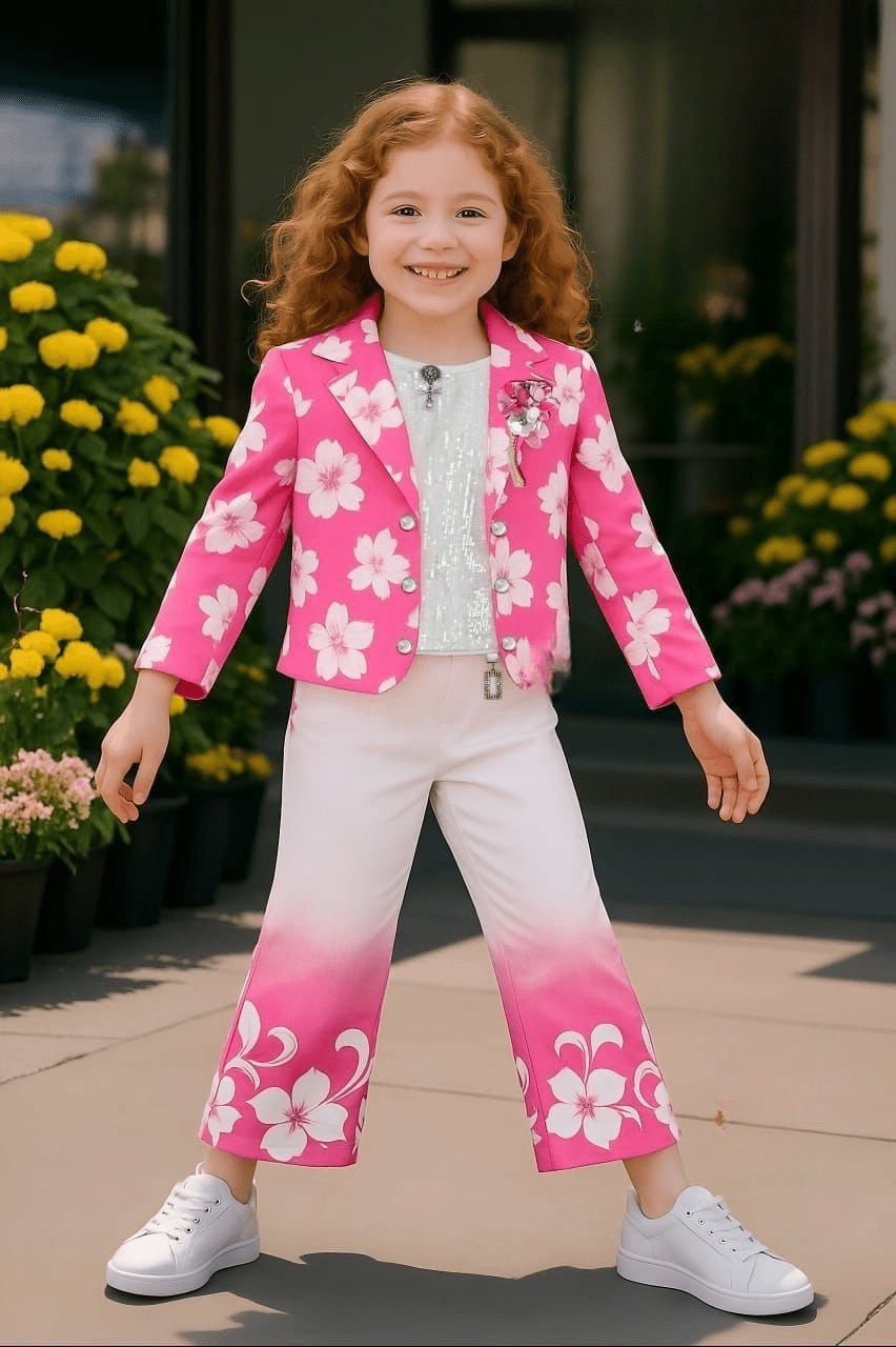 Girl's 3 Piece Co-Ord Set